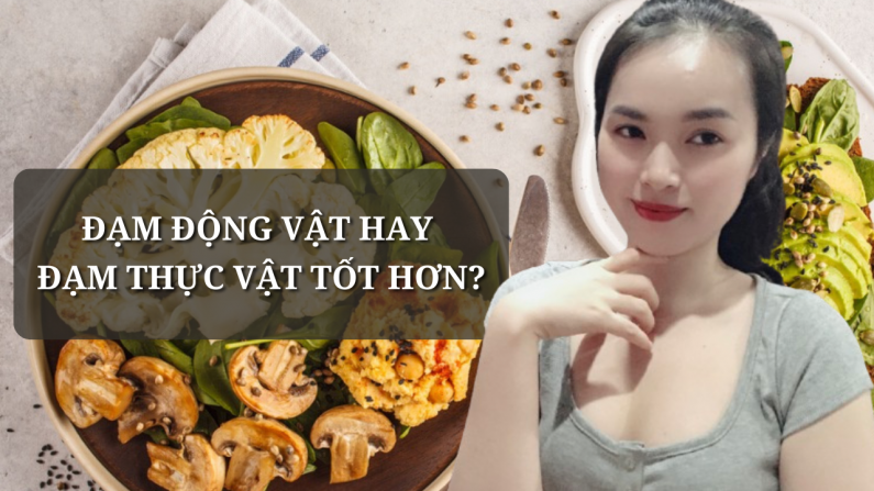 Sự khác biệt giữa chất đạm động vật và chất đạm thực vật (ít người biết)
